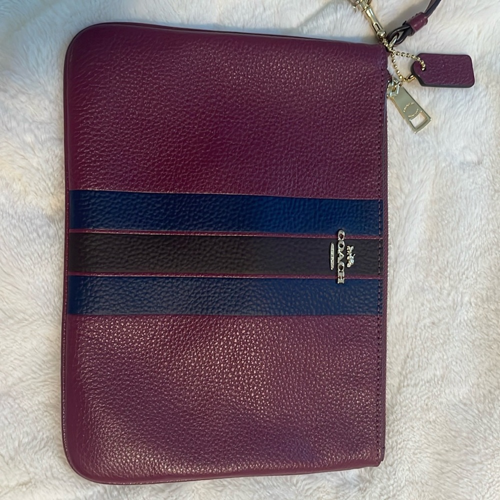 Maroon Coach bag